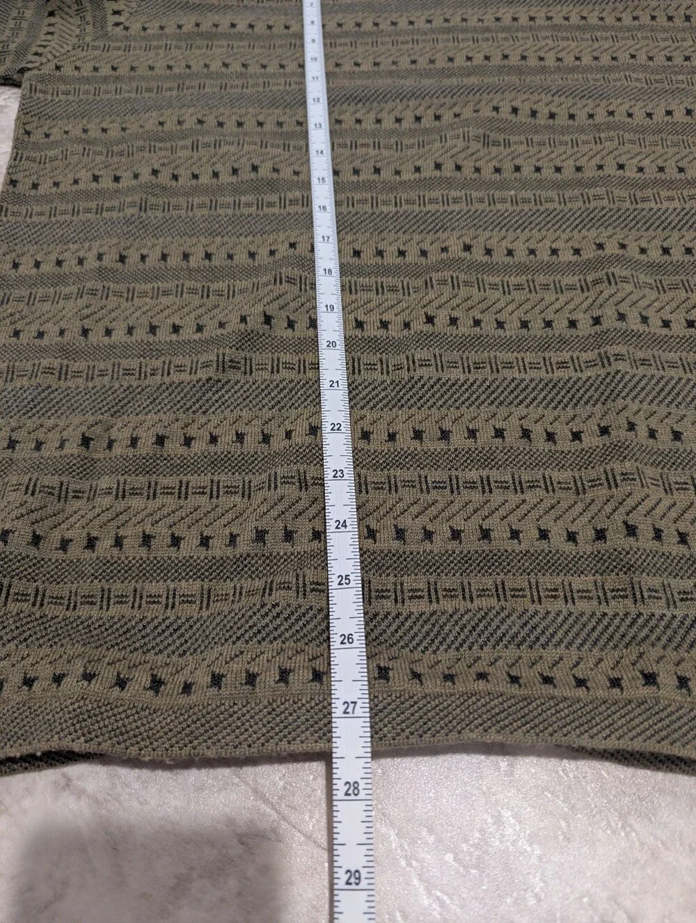 Ermenegildo Zegna Made in Italy Wool Cotton Blend Textured Knit Sweater